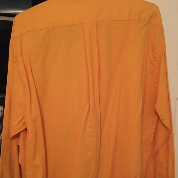 Tommy Hilfiger Orange Long-sleeve Dress Shirt - Picture 3 of 3